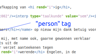 Figure 4: An example of connecting the annotations.
